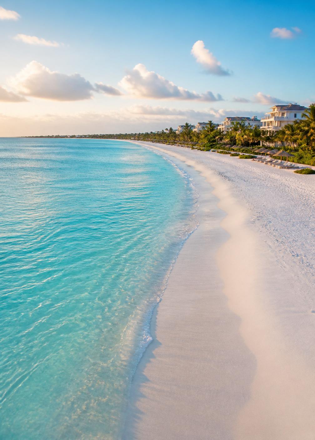 Grace Bay beach in Turks and Caicos