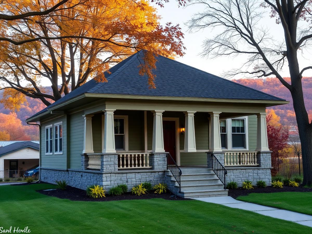 Craftsman bungalow home in Cornwall, Orange County, New York